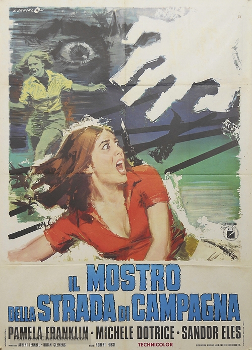 And Soon the Darkness - Italian Movie Poster