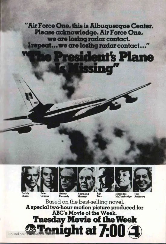 The President's Plane Is Missing - Movie Poster
