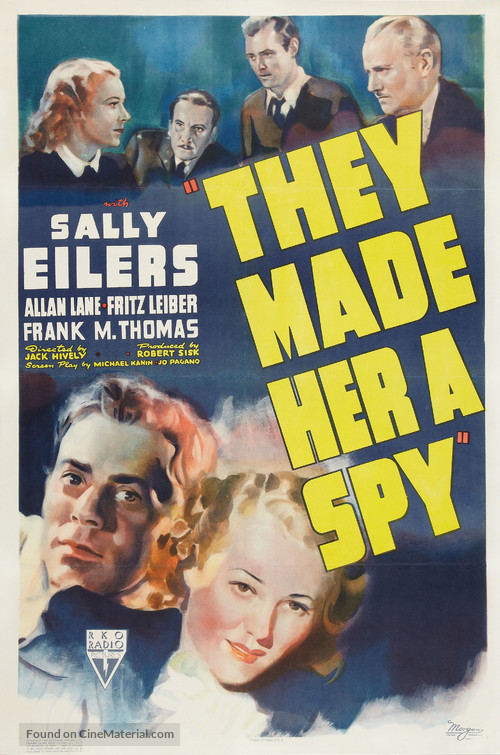 They Made Her a Spy - Movie Poster