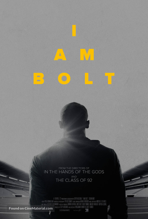 I Am Bolt - British Movie Poster