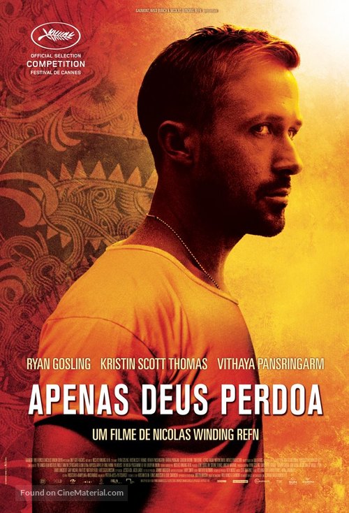 Only God Forgives - Brazilian Movie Poster