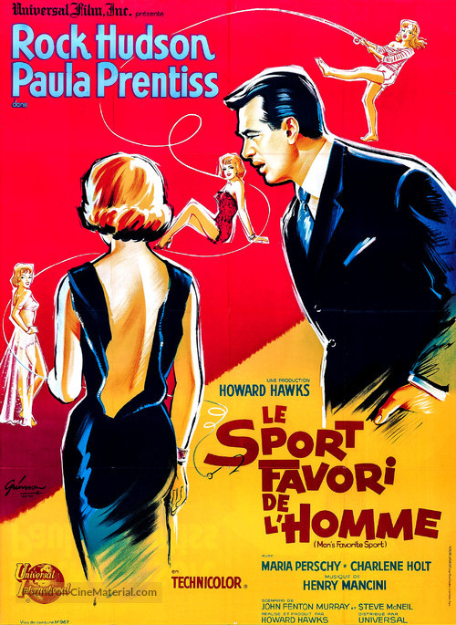 Man&#039;s Favorite Sport? - French Movie Poster