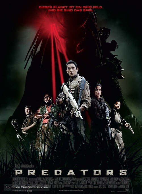 Predators - German Movie Poster