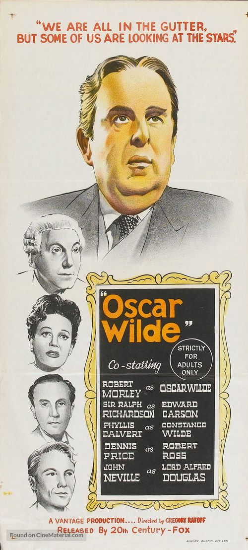 Oscar Wilde - Australian Movie Poster