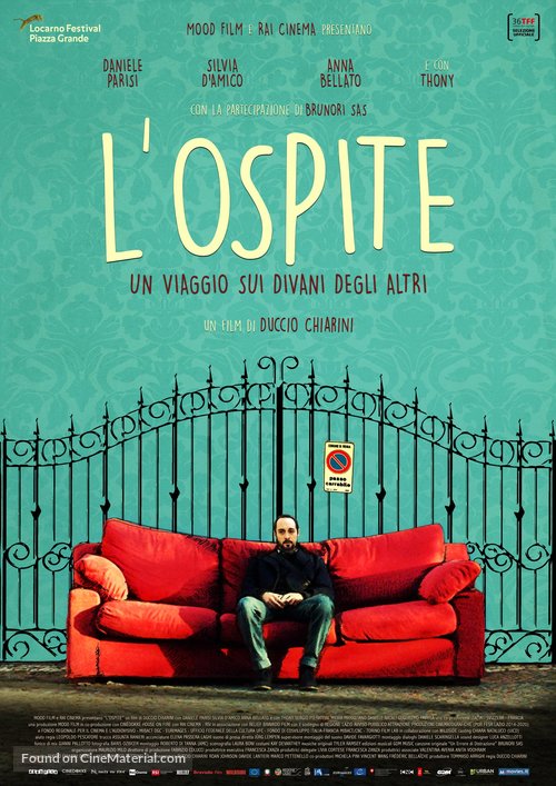 L&#039;ospite - Italian Movie Poster