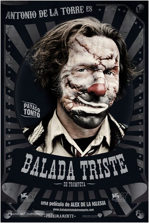 Balada triste de trompeta - Spanish Movie Poster