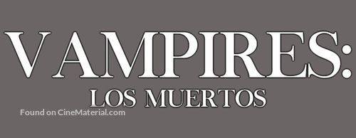 Vampires: Los Muertos - Logo