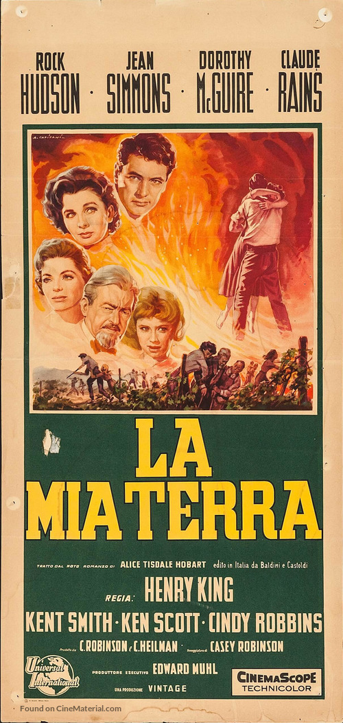 This Earth Is Mine - Italian Movie Poster