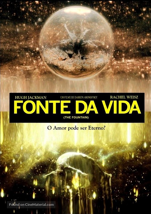 The Fountain - Portuguese DVD movie cover