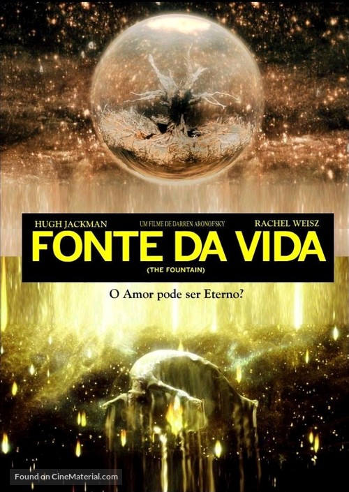 The Fountain - Portuguese DVD movie cover