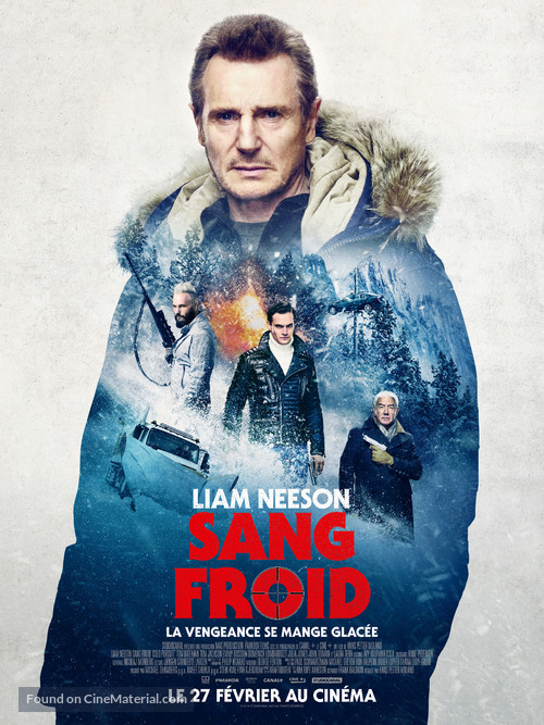 Cold Pursuit - French Movie Poster