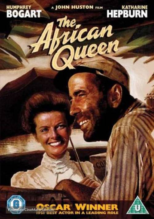 The African Queen - British DVD movie cover