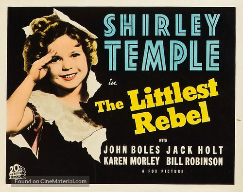 The Littlest Rebel - Movie Poster