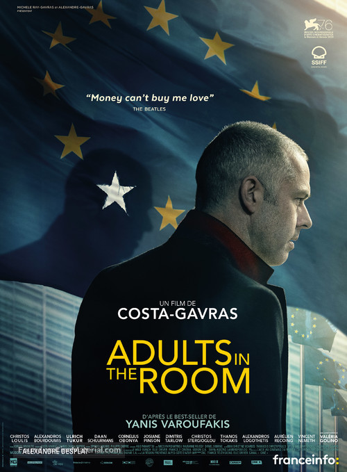 Adults in the Room - French Movie Poster