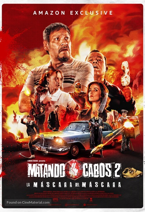 Matando Cabos 2, La M&aacute;scara del M&aacute;scara - Mexican Movie Poster