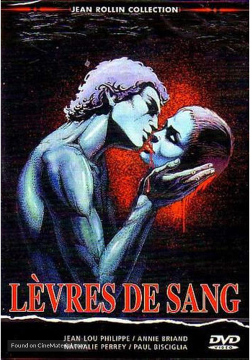 L&egrave;vres de sang - French DVD movie cover