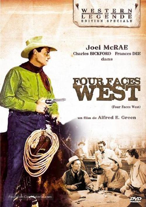 Four Faces West - French Movie Cover