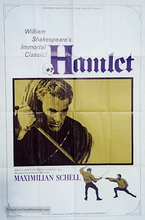 Hamlet, Prinz von D&auml;nemark - Movie Poster