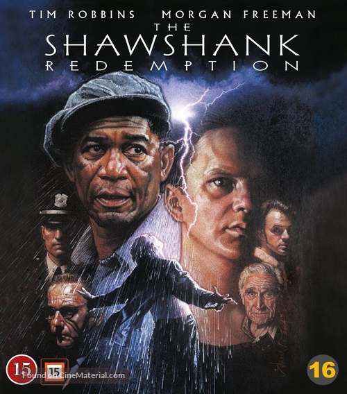 The Shawshank Redemption - Danish Blu-Ray movie cover