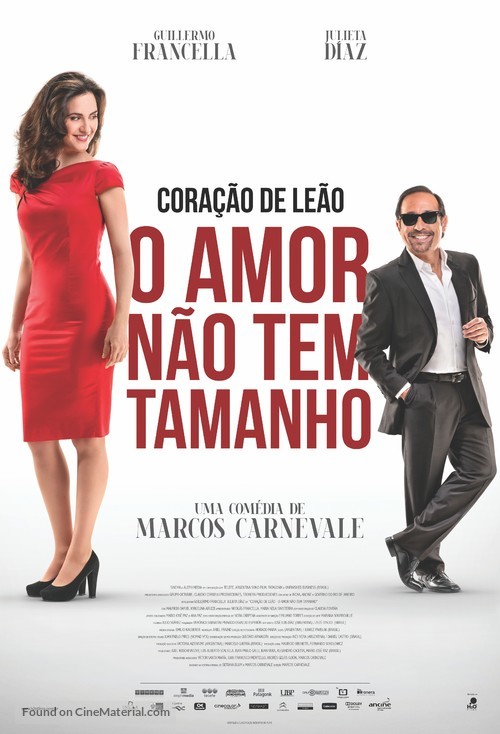 Coraz&oacute;n de Le&oacute;n - Brazilian Movie Poster