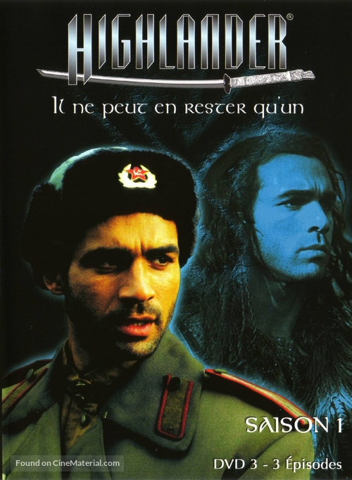 &quot;Highlander&quot; - French DVD movie cover