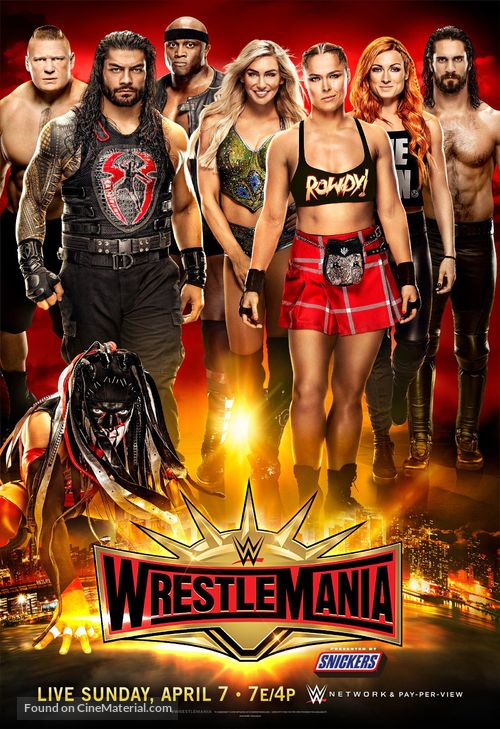 WrestleMania 35 - Movie Poster
