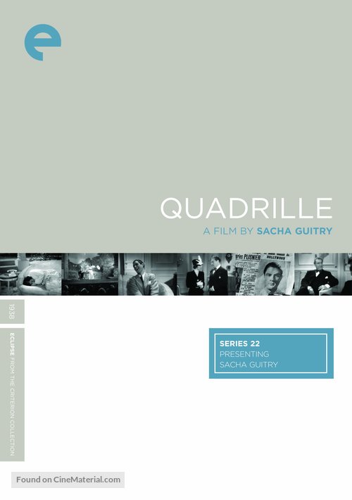 Quadrille - DVD movie cover