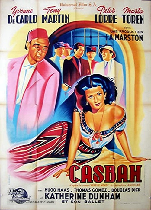 Casbah - French Movie Poster