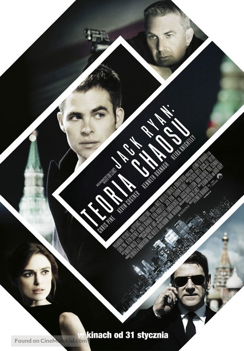 Jack Ryan: Shadow Recruit - Polish Movie Poster