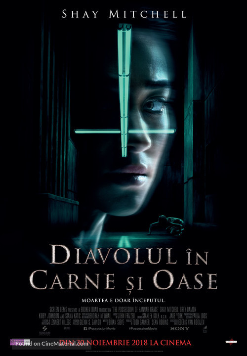 The Possession of Hannah Grace - Romanian Movie Poster