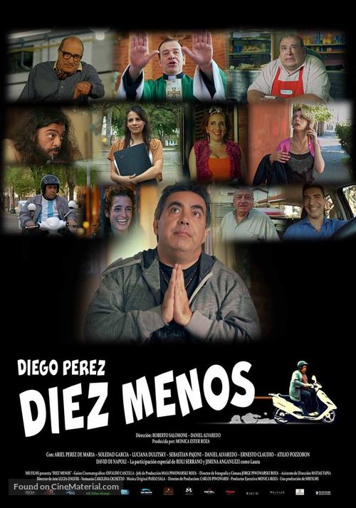 Diez menos - Argentinian Movie Poster