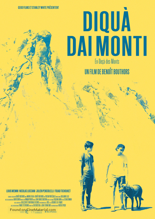 Diqu&agrave; Dai Monti, en-De&ccedil;&agrave;-des-Monts - French Movie Poster