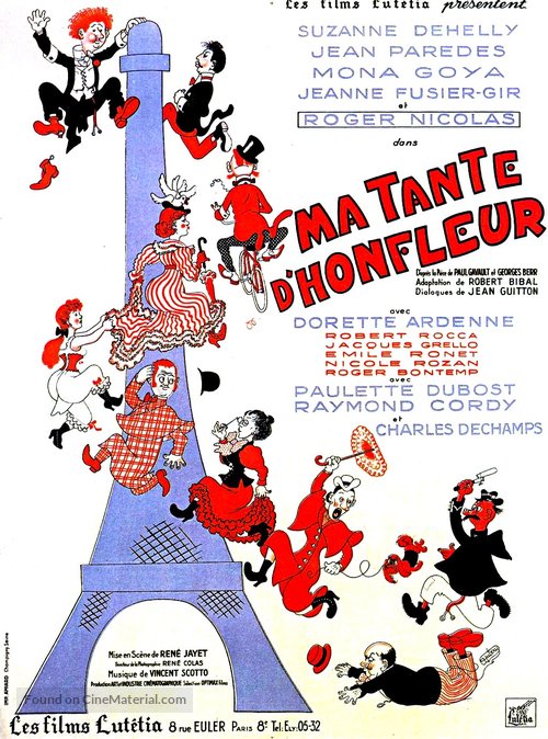 Ma tante d&#039;Honfleur - French Movie Poster