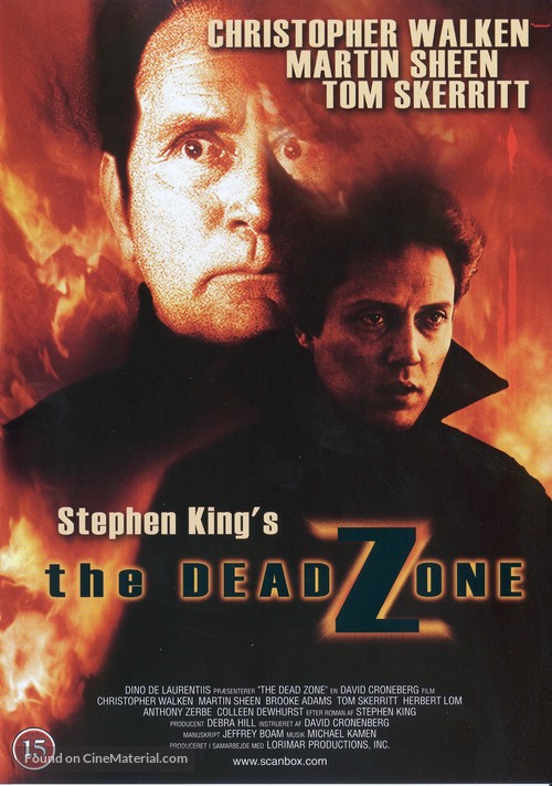 The Dead Zone - Danish Movie Cover