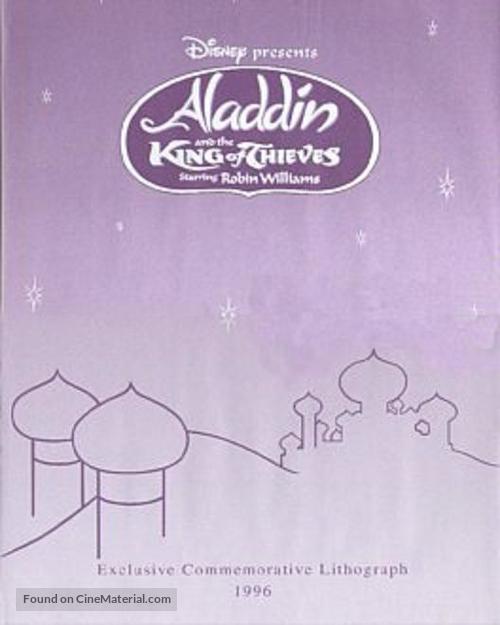 Aladdin And The King Of Thieves - Movie Cover