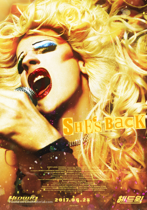 Hedwig and the Angry Inch - South Korean Movie Poster