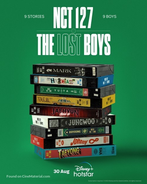 NCT 127: The Lost Boys - Indian Movie Poster