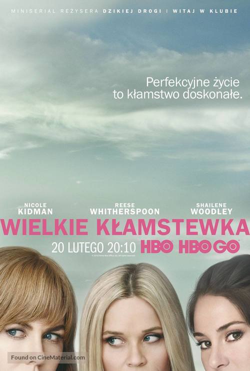 &quot;Big Little Lies&quot; - Polish Movie Poster