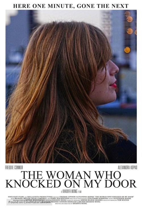 The Woman Who Knocked on My Door - Movie Poster