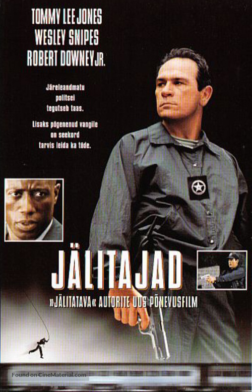 U.S. Marshals - Estonian VHS movie cover