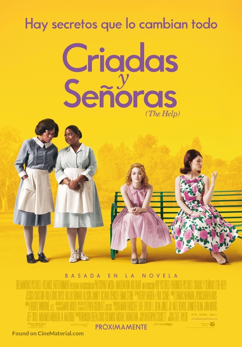 The Help - Spanish Movie Poster