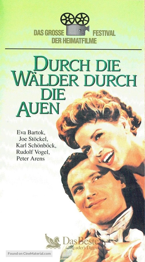 Durch die W&auml;lder durch die Auen - German VHS movie cover