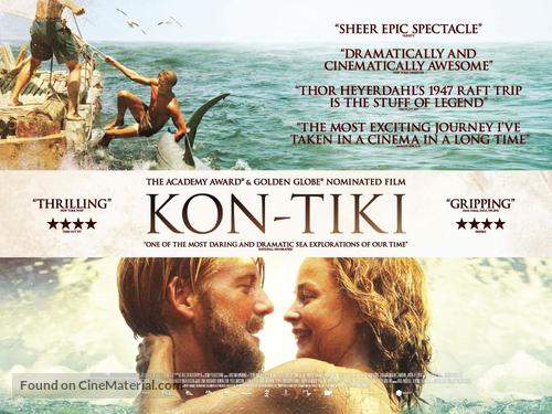 Kon-Tiki (2012) British movie poster