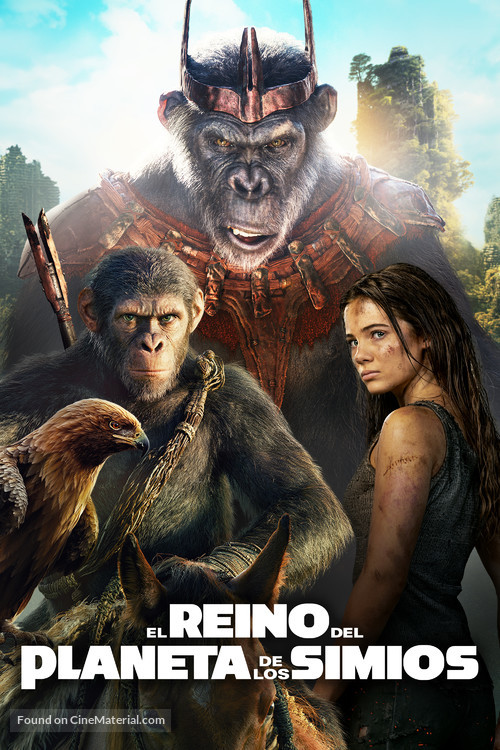 Kingdom of the Planet of the Apes - Spanish Video on demand movie cover