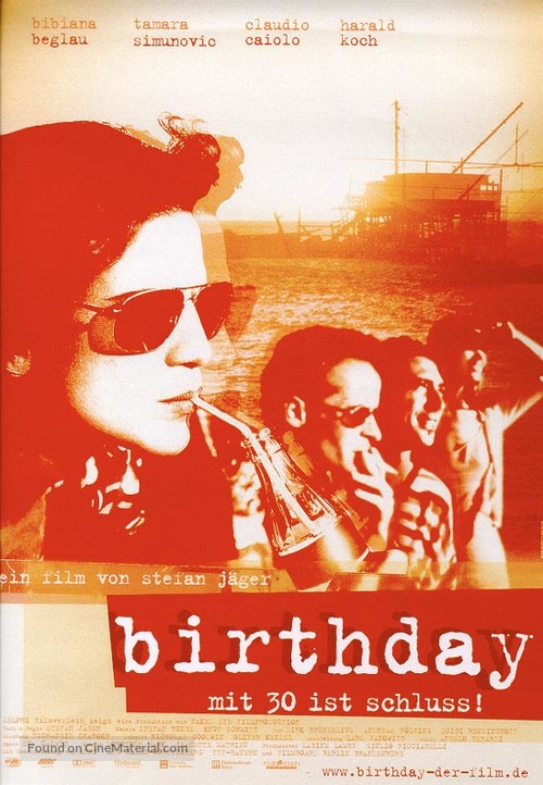 Birthday - German poster