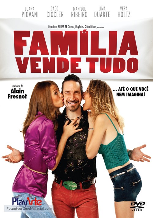 Fam&iacute;lia Vende Tudo - Brazilian DVD movie cover