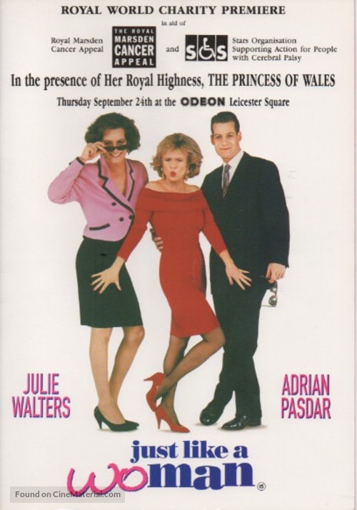 Just Like a Woman - British Movie Poster