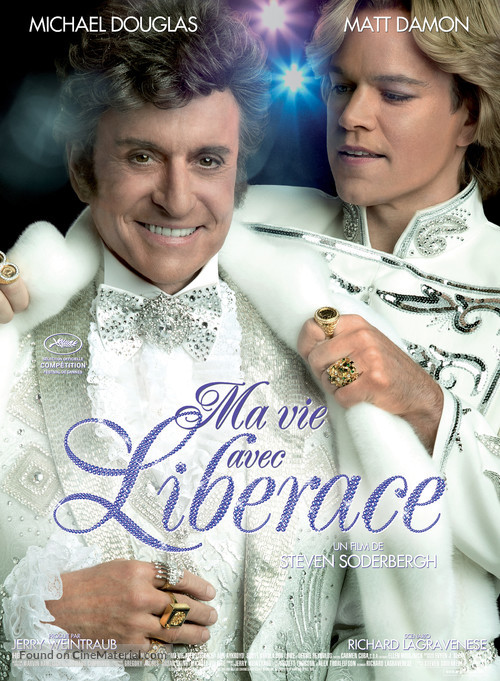 Behind the Candelabra - French Movie Poster