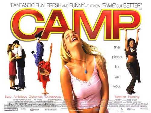 Camp - British Movie Poster