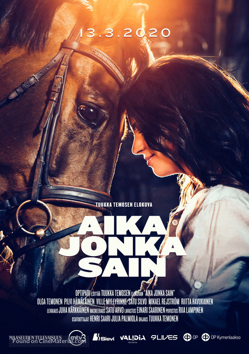 Aika jonka sain - Finnish Movie Poster